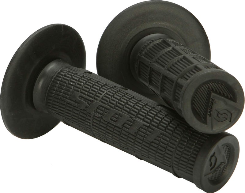 Scott Sports 233927-0001 Black Radial Half Waffle Motorcycle Grips - Image 2